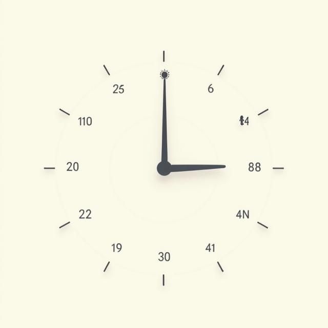 Illustration of a 24-hour clock showing ideal times for natural light exposure, exercise, wind-down activities, and sleep, representing circadian rhythm optimization.